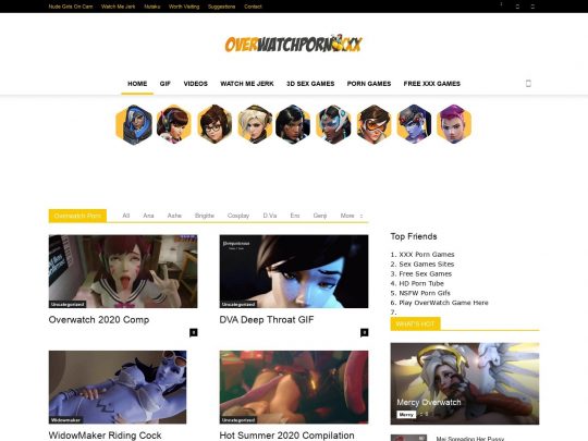 OverWatch Porn XXX review, a site that is one of many popular ExcludeFromResults