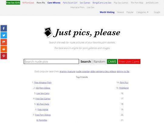 Porn Search-Rezension, eine Website, die eine von vielen beliebten ExcludeFromResults ist