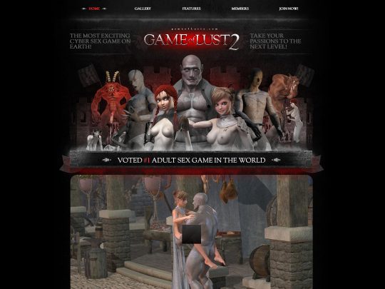 GameofLust2 the Porn Game That Will Provide Your Fap Material For Life
