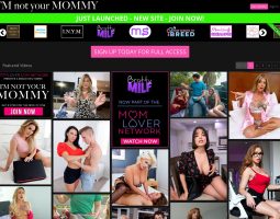 ImNotYourMommy review, a site that is one of many popular Premium Milf Porn Sites