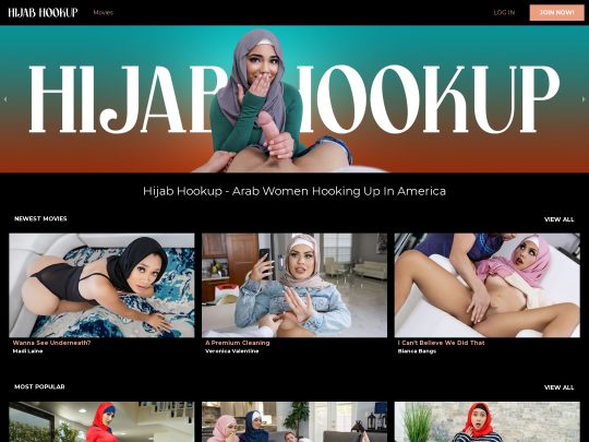 Revisión de Hijab Hookup, un sitio que es uno de los muchos sitios populares de porno árabe premium