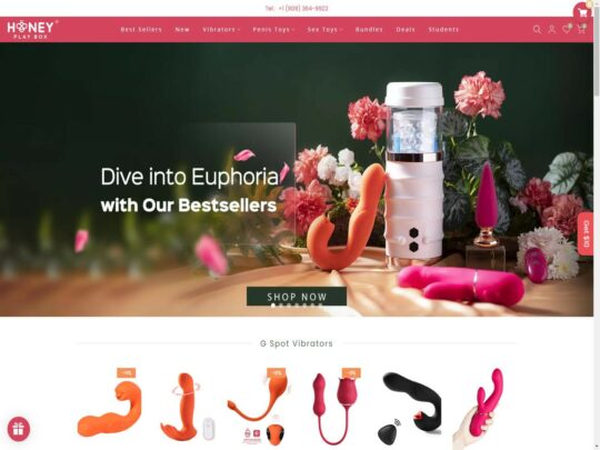 Đánh giá HoneyPlayBox, một trang web là một trong nhiều Cửa hàng đồ chơi tình dục trực tuyến phổ biến