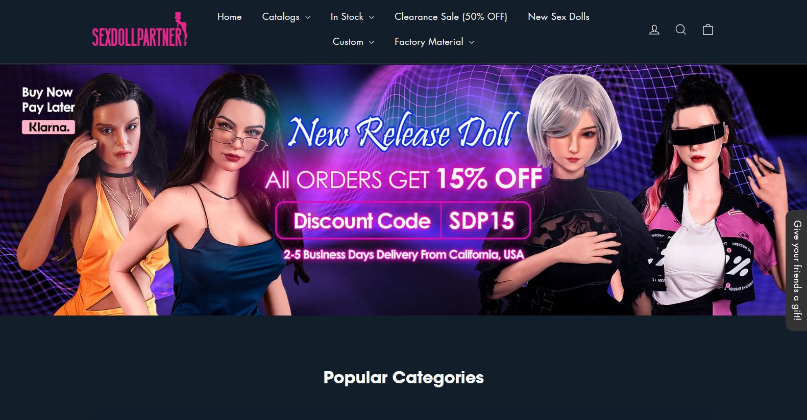 SexDollPartner - فروشنده مقرون به صرفه عروسک های جنسی بزرگسالان قانونی