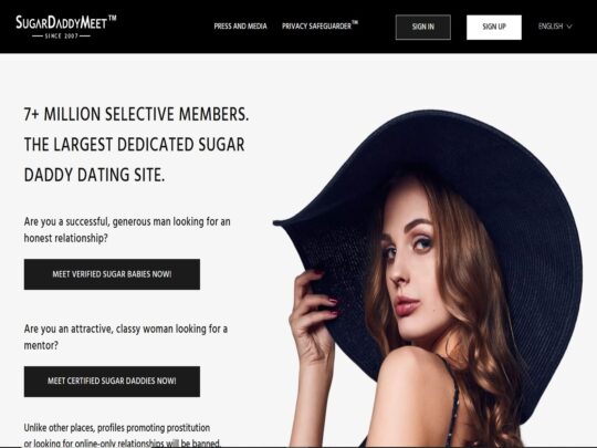 Đánh giá Sugar Daddy Meet, một trang web là một trong nhiều trang web hẹn hò phổ biến nhất