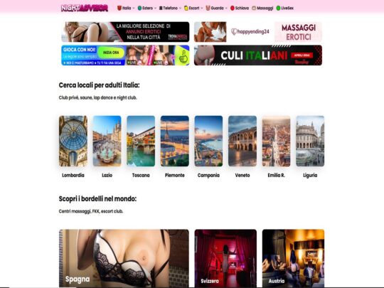 Night Advisor review, a site that is one of many popular Escort Sites