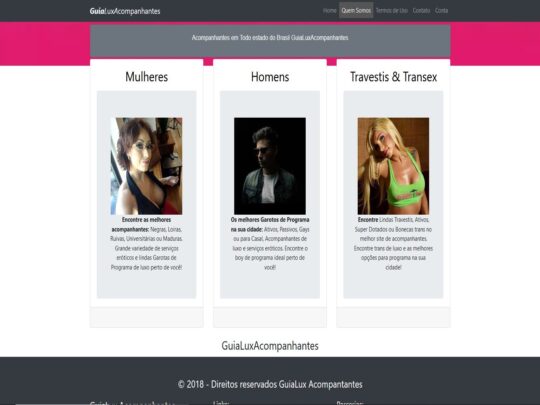 Recensione di escort in Brasile, un sito che è uno dei tanti siti di escort popolari
