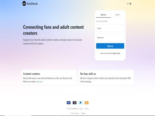 AdultNode-Rezension, eine Website, die eine von vielen beliebten Premium-Fonss-Websites ist