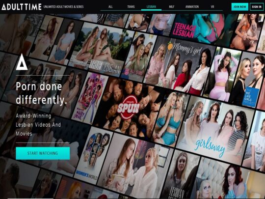 بررسی AdultTime Lesbian، سایتی که یکی از سایت‌های محبوب پورن لزبین ممتاز است