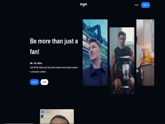 MYM ist eine Plattform, auf der Ersteller Geld verdienen, indem sie exklusive Inhalte teilen und über bezahlte Posts und Nachrichten mit Fans in Kontakt treten.