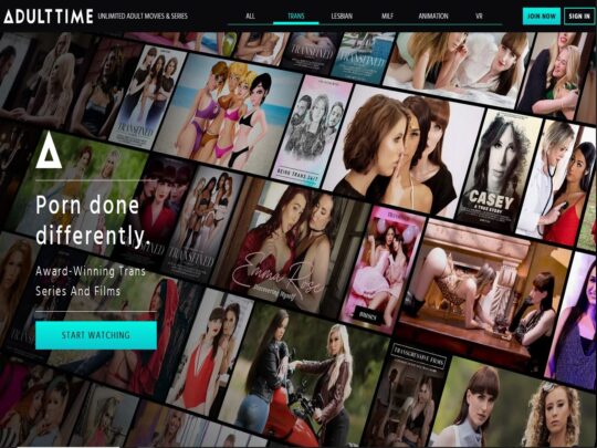 AdultTime Trans mempunyai kandungan hebat & T-girls, siri & cerita lucah transeksual, dengan bintang seperti Casey Kisses, Jade Venus & banyak lagi.
