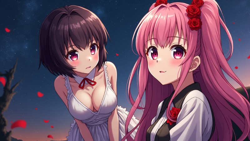 2 Sexy Hentai Anime Babes 2 sexy anime characters, watch these hot fictional hentai babes with big boobs in sexy porn videos.