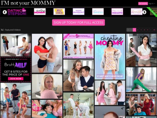 รีวิว ImNotYourMommy เว็บไซต์ที่เป็นหนึ่งในเว็บไซต์ลามกสาวรุ่นแม่ระดับพรีเมียมยอดนิยม