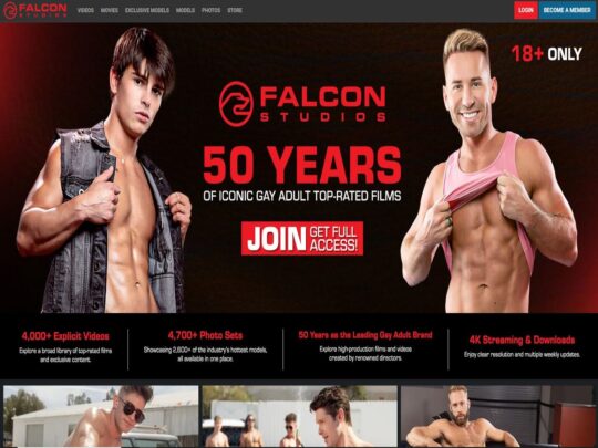Falcon Studios review, a site that is one of many popular Gay Porn Sites