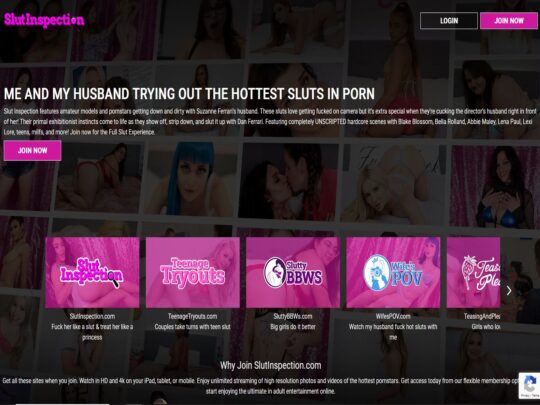 Slut Inspection review, a site that is one of many popular Top Softcore Porn Sites