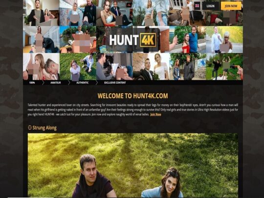 Hunt4K review, a site that is one of many popular Premium Cuckolding Porn Sites