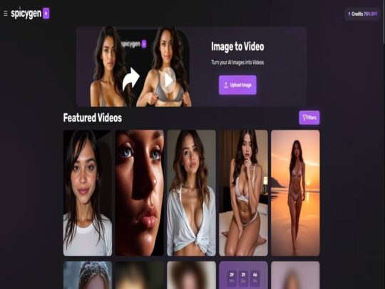Kajian Spicygen, tapak yang merupakan salah satu daripada banyak Laman Porn AI yang popular