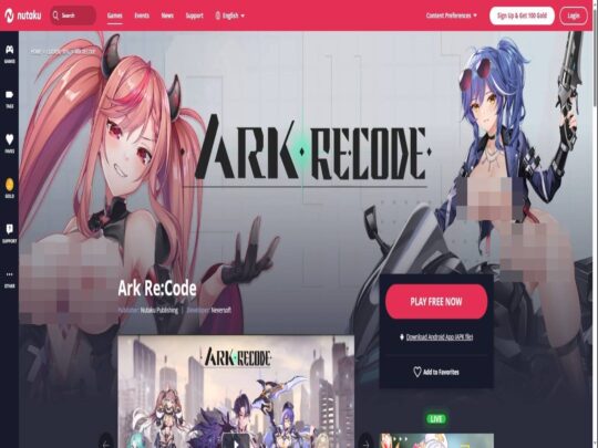 Ark Recode incelemesi, birçok popüler En İyi Porno Oyunlarından biri olan bir site