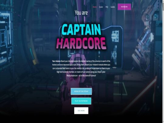 ביקורת על Captain Hardcore, אתר שהוא אחד ממשחקי פורנו VR פופולריים רבים