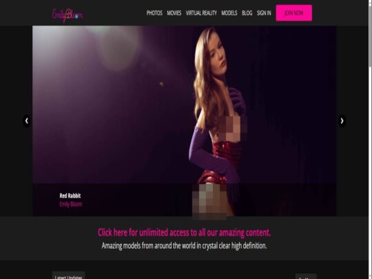 Emily Bloom review, a site that is one of many popular Top Pornstar Sites