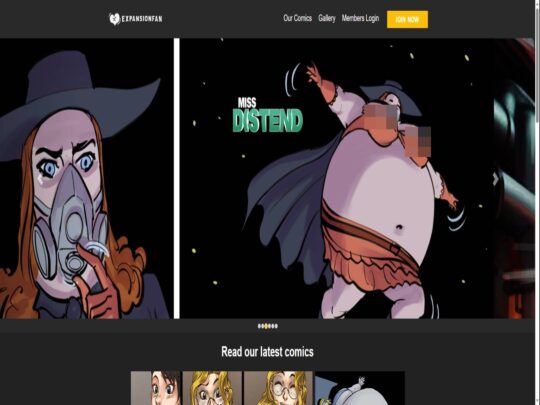 Expansion Fan review, a site that is one of many popular Premium Comic Porn Sites