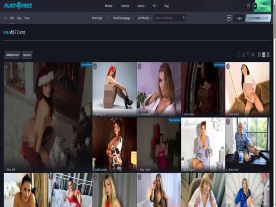 Flirt4Free Milf review, een site die een van de vele populaire Live Milf Sex Cams is