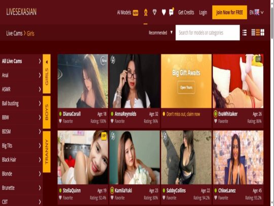 LiveSexAsian review, a site that is one of many popular Live Asian Sex Cams