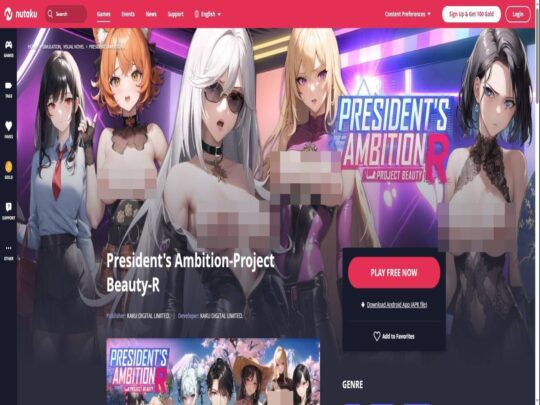 Ulasan Presidents Ambition R, situs yang merupakan salah satu dari banyak Game Porno Terbaik yang populer