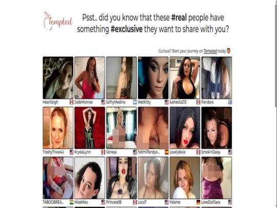 Tempted-Rezension, eine Seite, die zu den vielen beliebten Premium-OnlyFans-Seiten gehört.