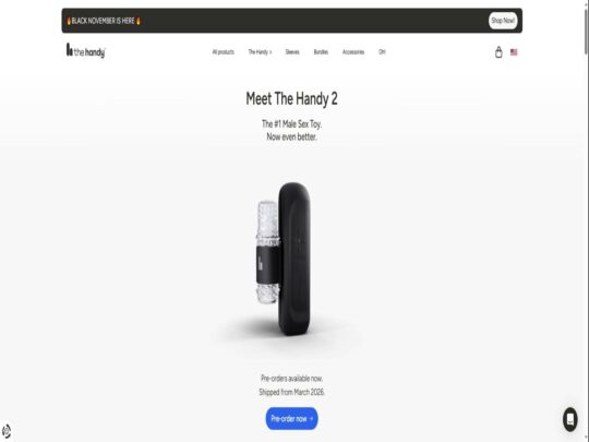 Đánh giá Handy, một trang web là một trong nhiều Cửa hàng đồ chơi tình dục trực tuyến phổ biến