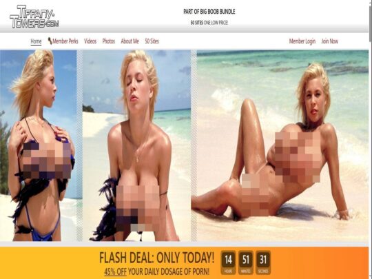 Tiffany Towers review, a site that is one of many popular Top Pornstar Sites