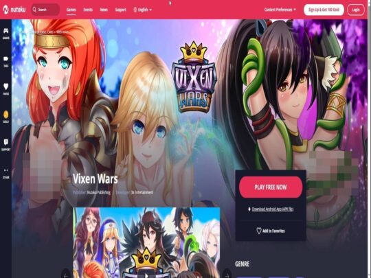 Vixen Wars recensie, een site die een van de vele populaire beste pornogames is
