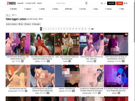 XVideos Cartoon Picture