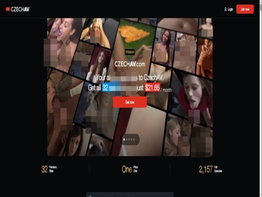 Ulasan CzechAV, sebuah situs yang merupakan salah satu dari sekian banyak situs porno populer di Eropa.