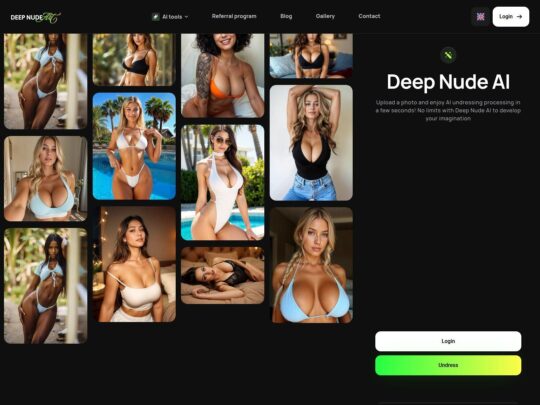 AI Deep Nude review, a site that is one of many popular AI Porn Sites
