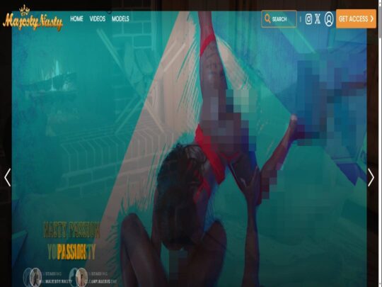 Ulasan Majesty Nasty, laman web yang merupakan salah satu daripada banyak Laman Porno Kulit Hitam Premium yang popular