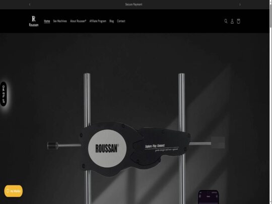Đánh giá về Roussan, một trang web thuộc nhóm các cửa hàng đồ chơi tình dục trực tuyến phổ biến.