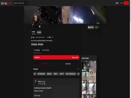 nzdan review, a site that is one of many popular Top LoyalFans Models