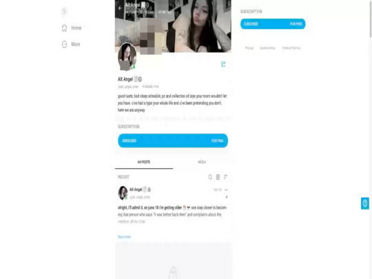 Alt Angel review, a site that is one of many popular Free Onlyfans Accounts