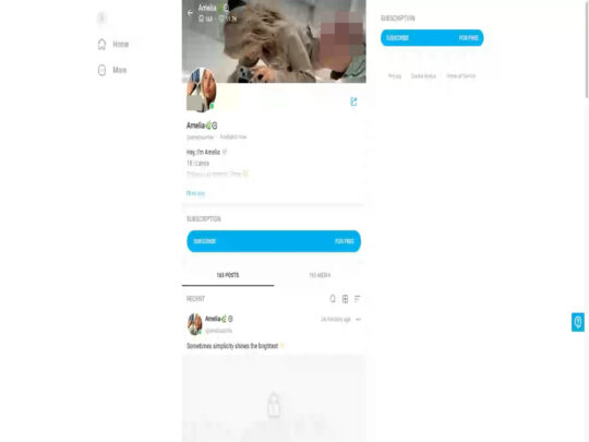 ameliesmile review, a site that is one of many popular Free Onlyfans Accounts