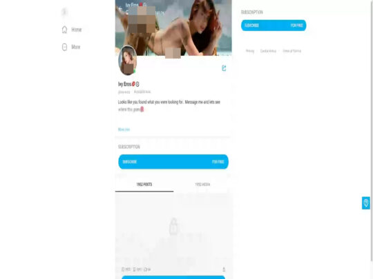 Ivy Eros review, a site that is one of many popular Free Onlyfans Accounts