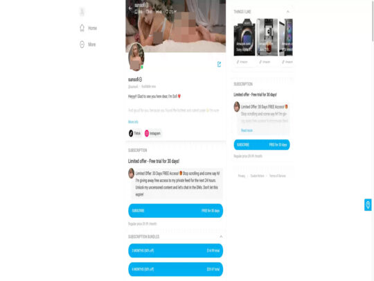 sunsofi review, a site that is one of many popular Free Onlyfans Accounts